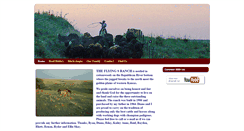 Desktop Screenshot of flyingsranch.com